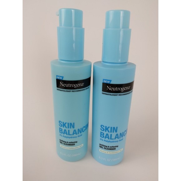 Neutrogena Other - 2 Neutrogena Cleanser Skin Balancing Purifying & Softening Gel Cleanser